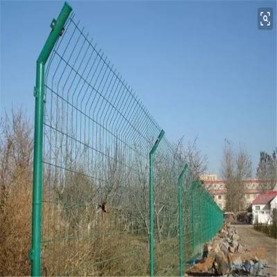 雙邊絲圈地護欄網河道安全防護網廠區果園鐵絲網圍欄